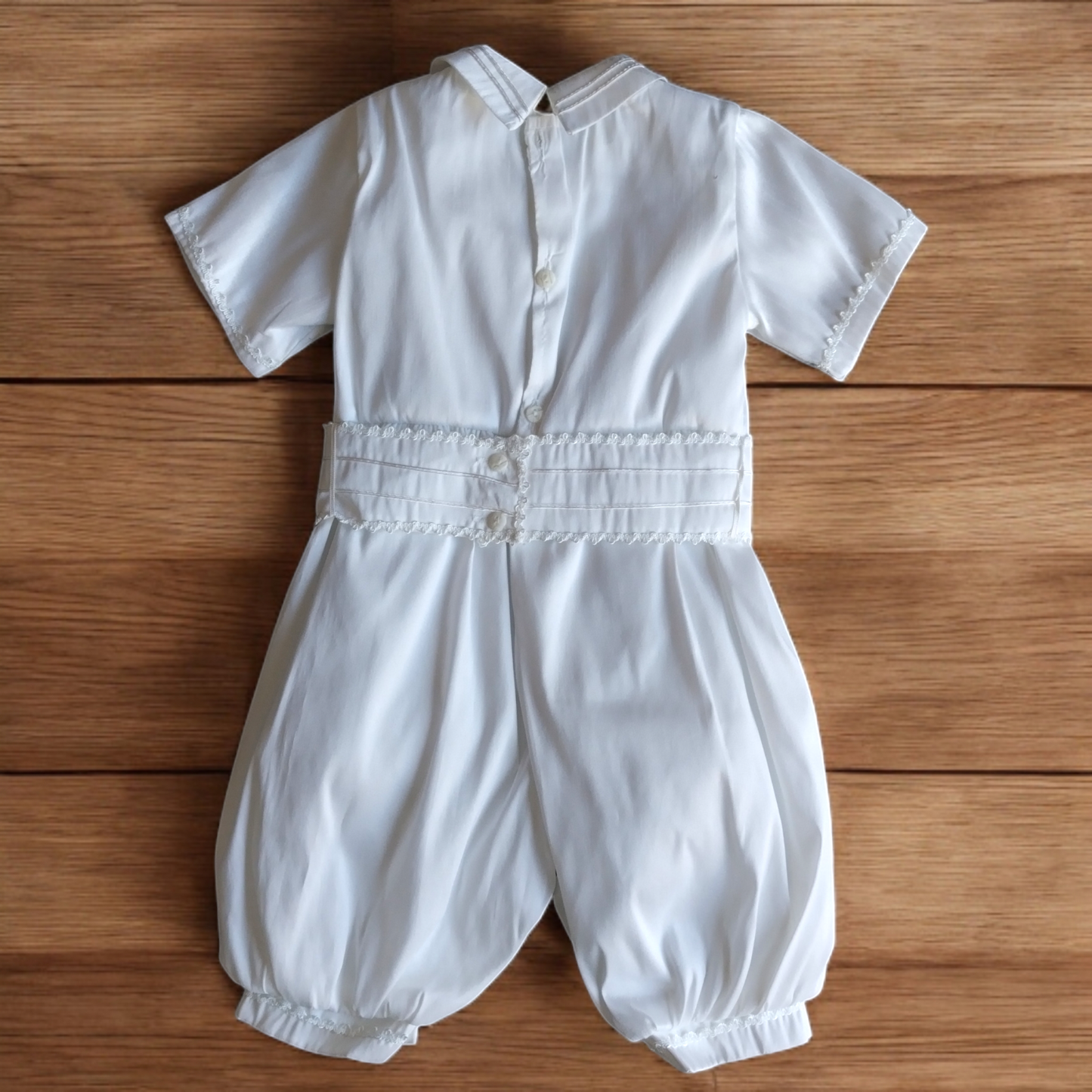 Ropón Niño Blanco T3