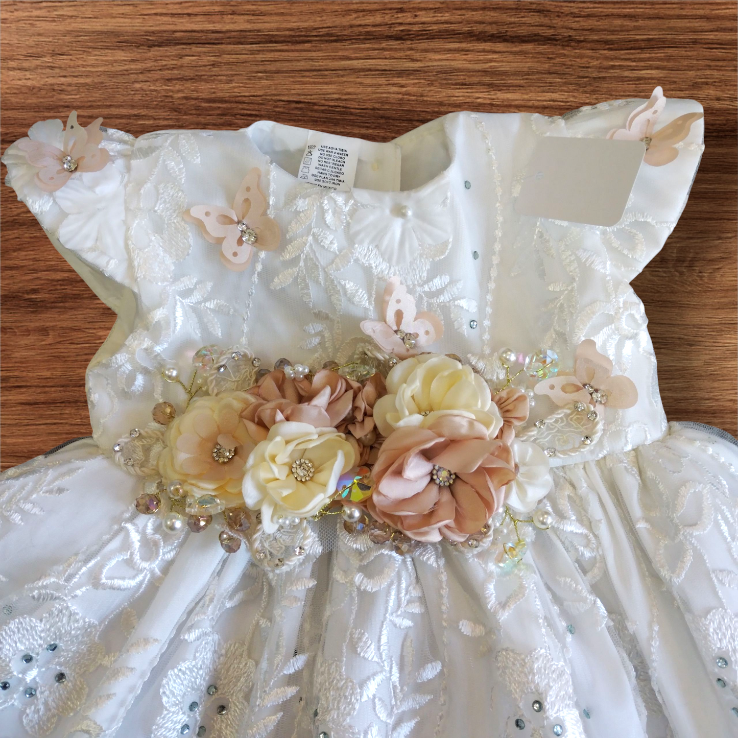 Batita de Bautizo "Paz Celestial" Ivory