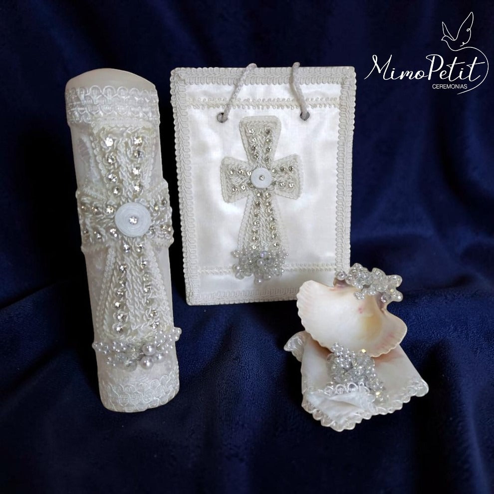 Kit de Bautizo | Niño | Morralito