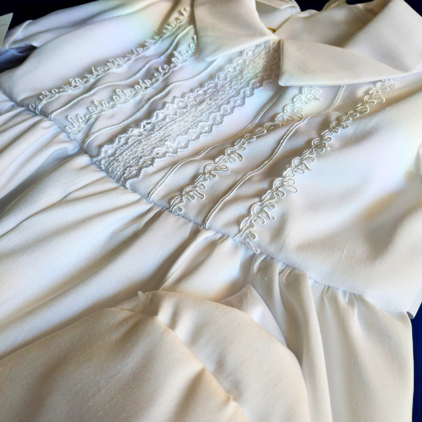 Ropón Niño Blanco T2 - T3