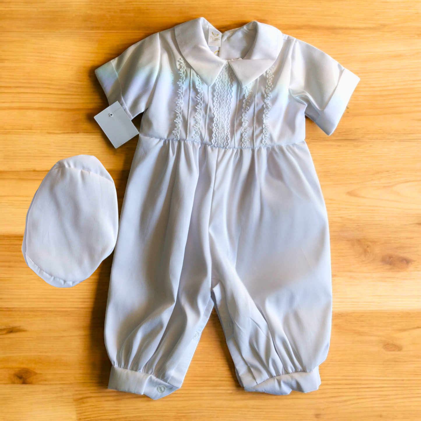 Ropón Niño Blanco T2 - T3