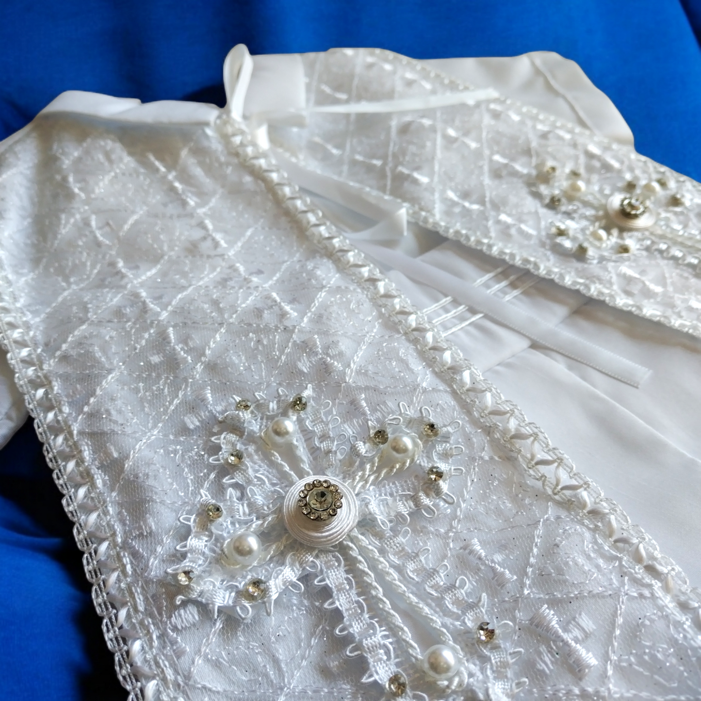 Ropón Niño Blanco T1 - T2