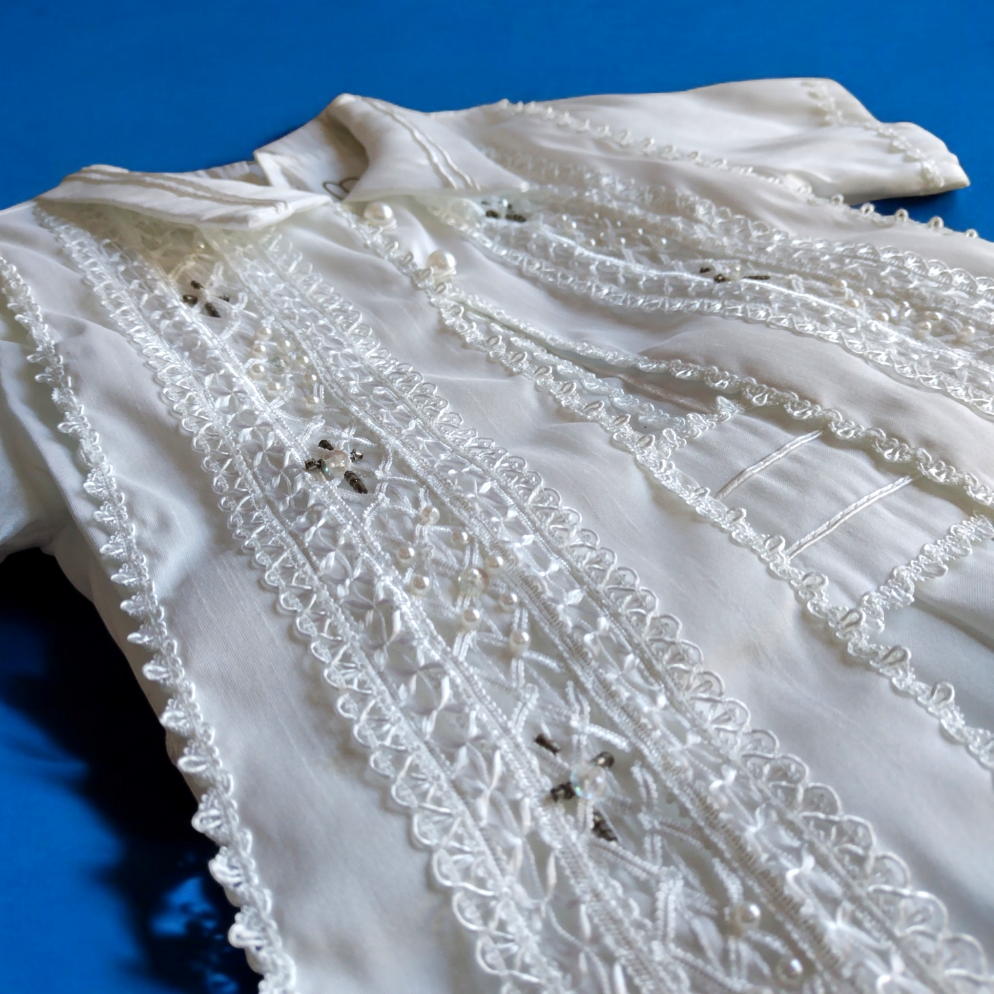 Ropón Niño Blanco T3