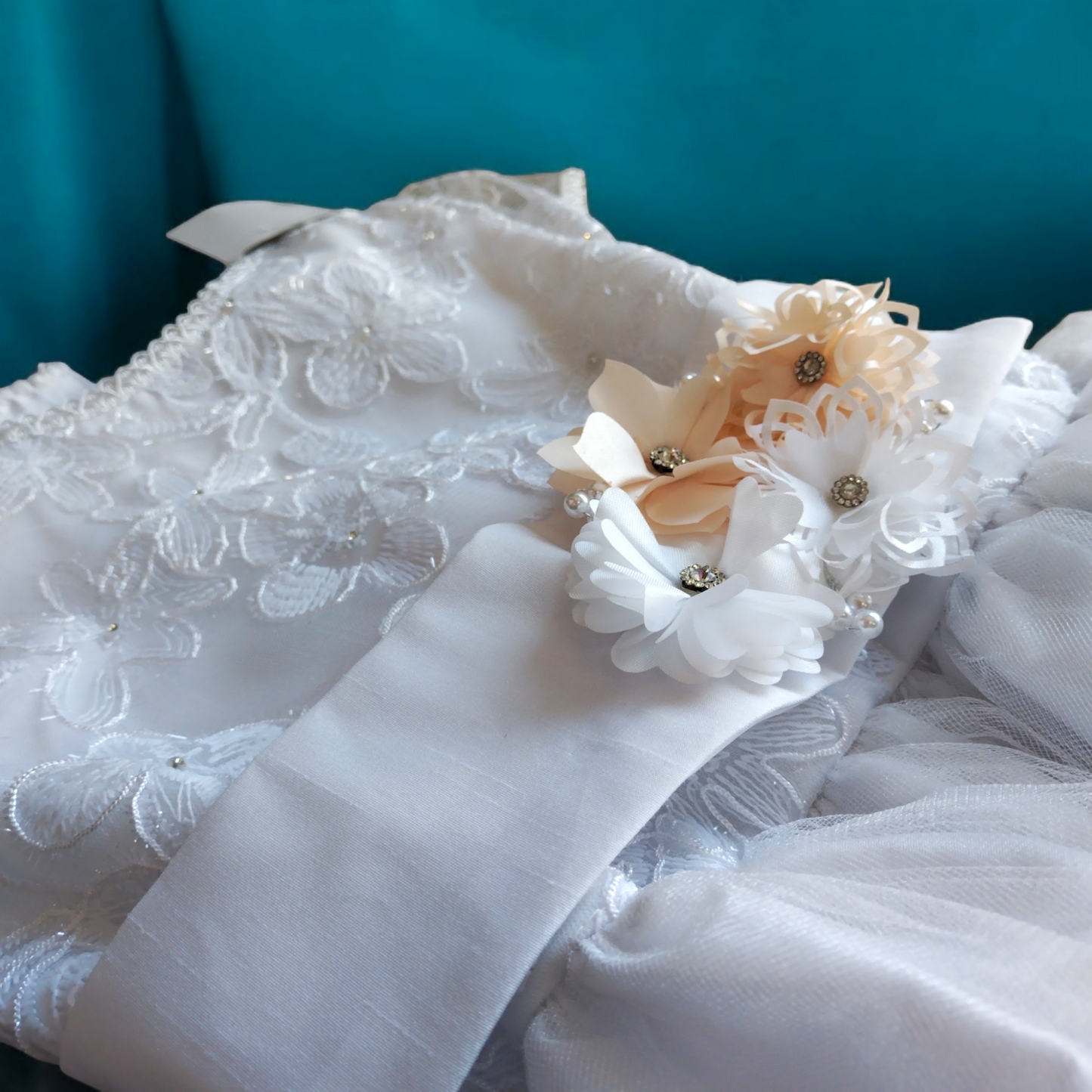 Comunión Vestido Niña Blanco T8 - T10