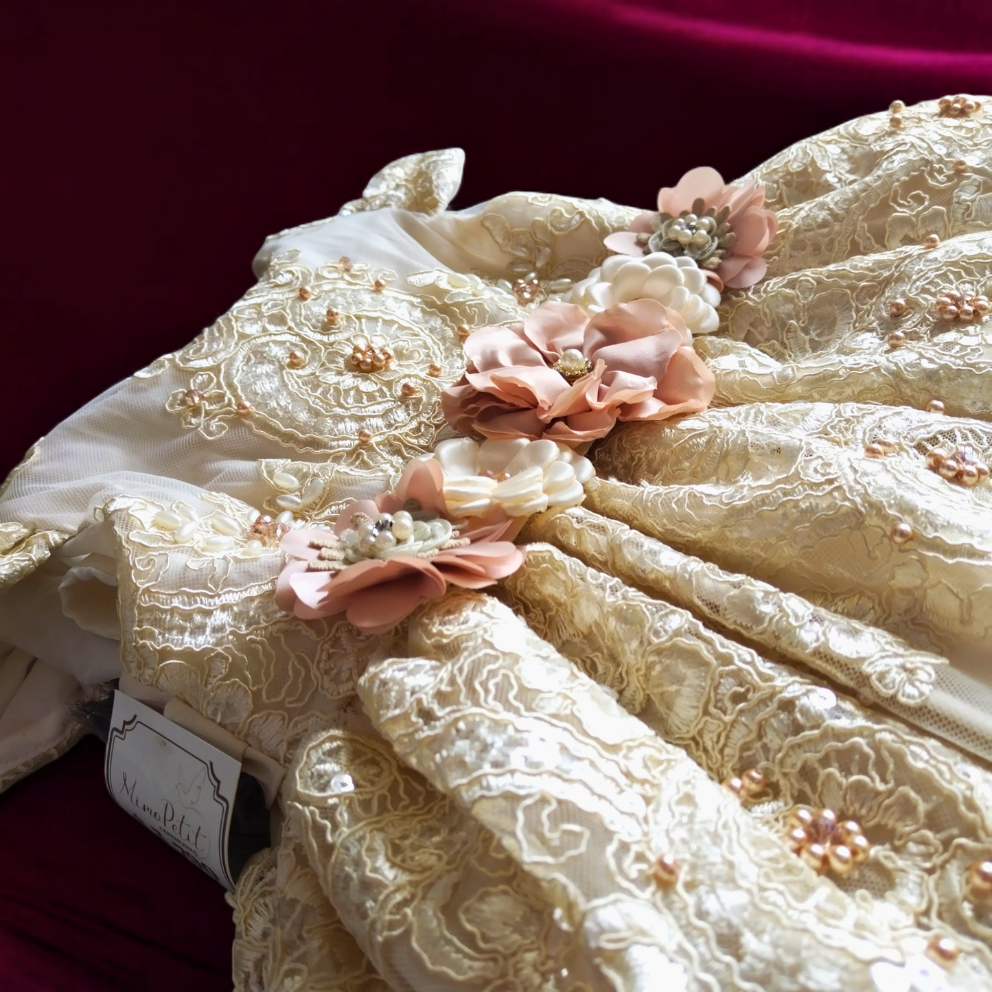 Ropón Desmontable Ivory Niña P-0052