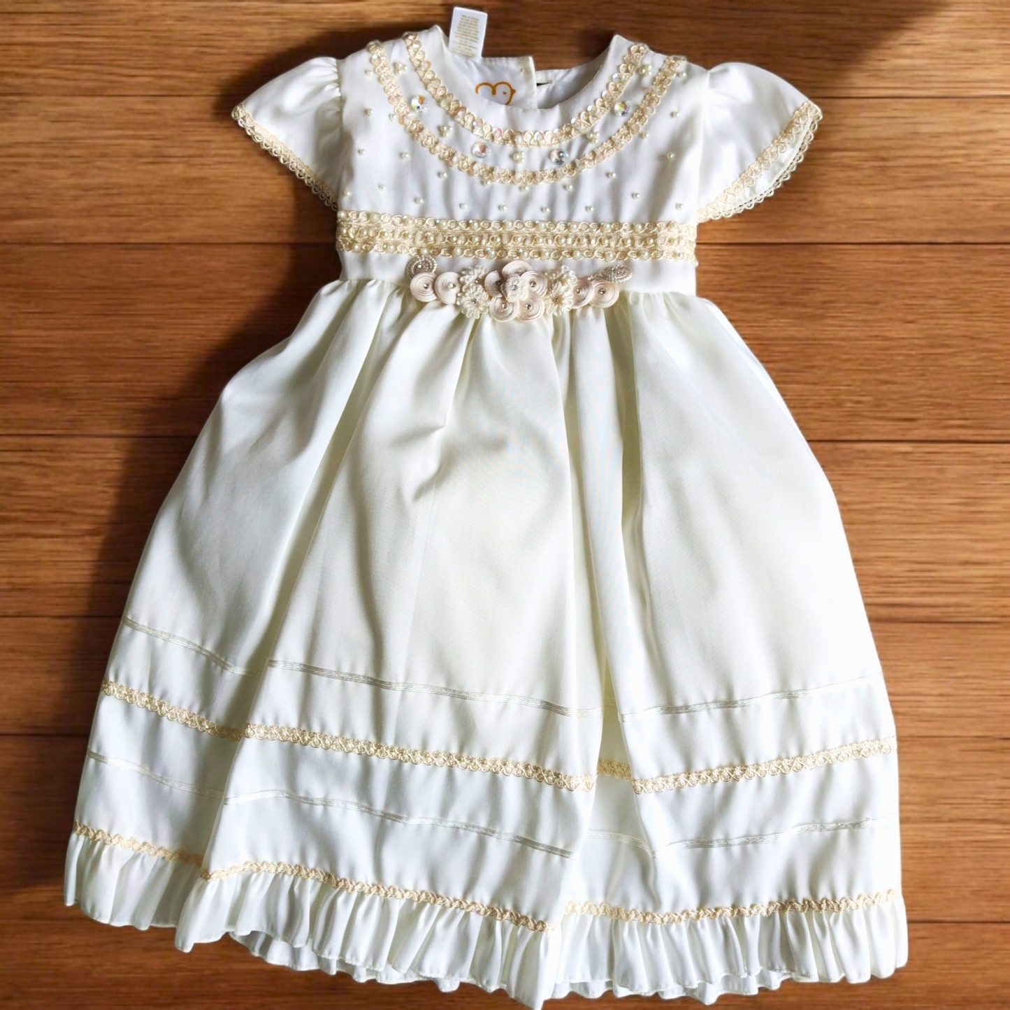 Ropón Niña Ivory - T2 0002