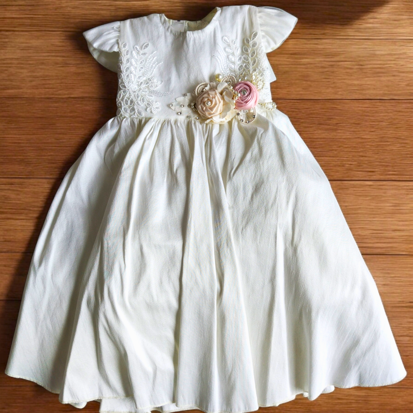 Ropón Niña Ivory - T2 0002