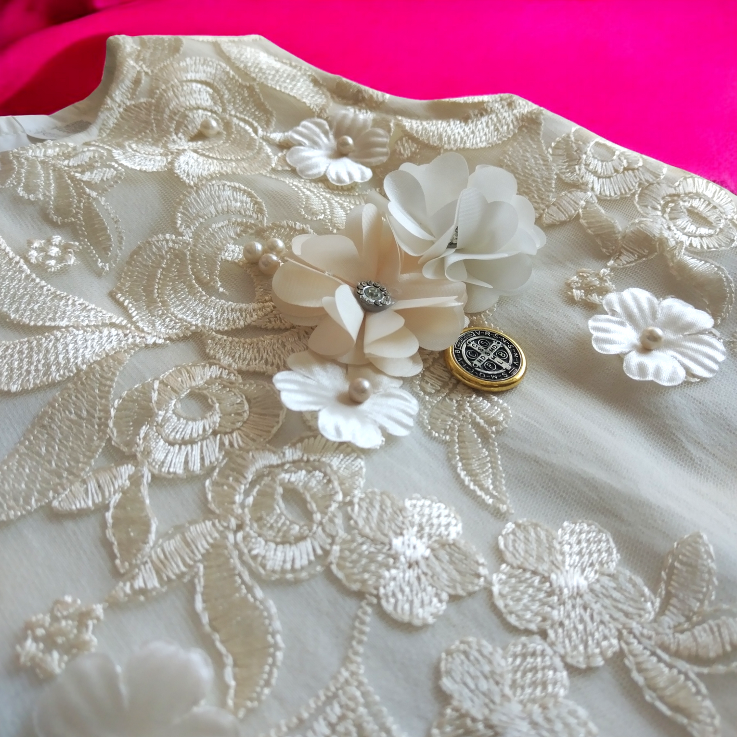 Batita Niña Ivory T3 & Kit Bautizo