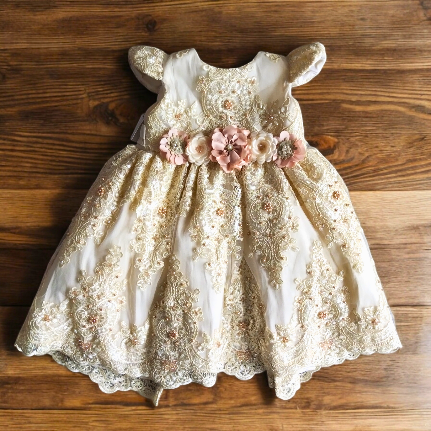 Ropón Desmontable Ivory Niña P-0052