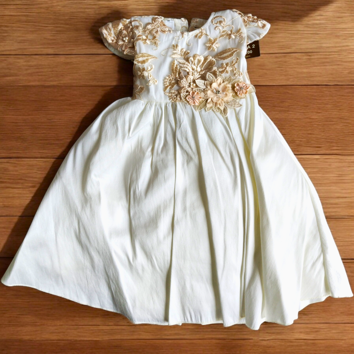 Ropón Niña Ivory - T2 0002
