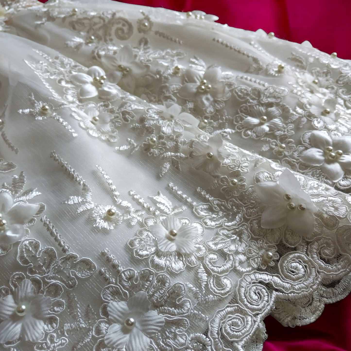 Batita de Bautizo "Cielo Blanco"