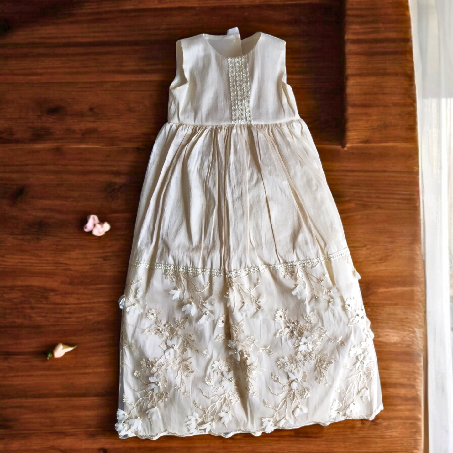 Ropón Desmontable Ivory Niña P-0054