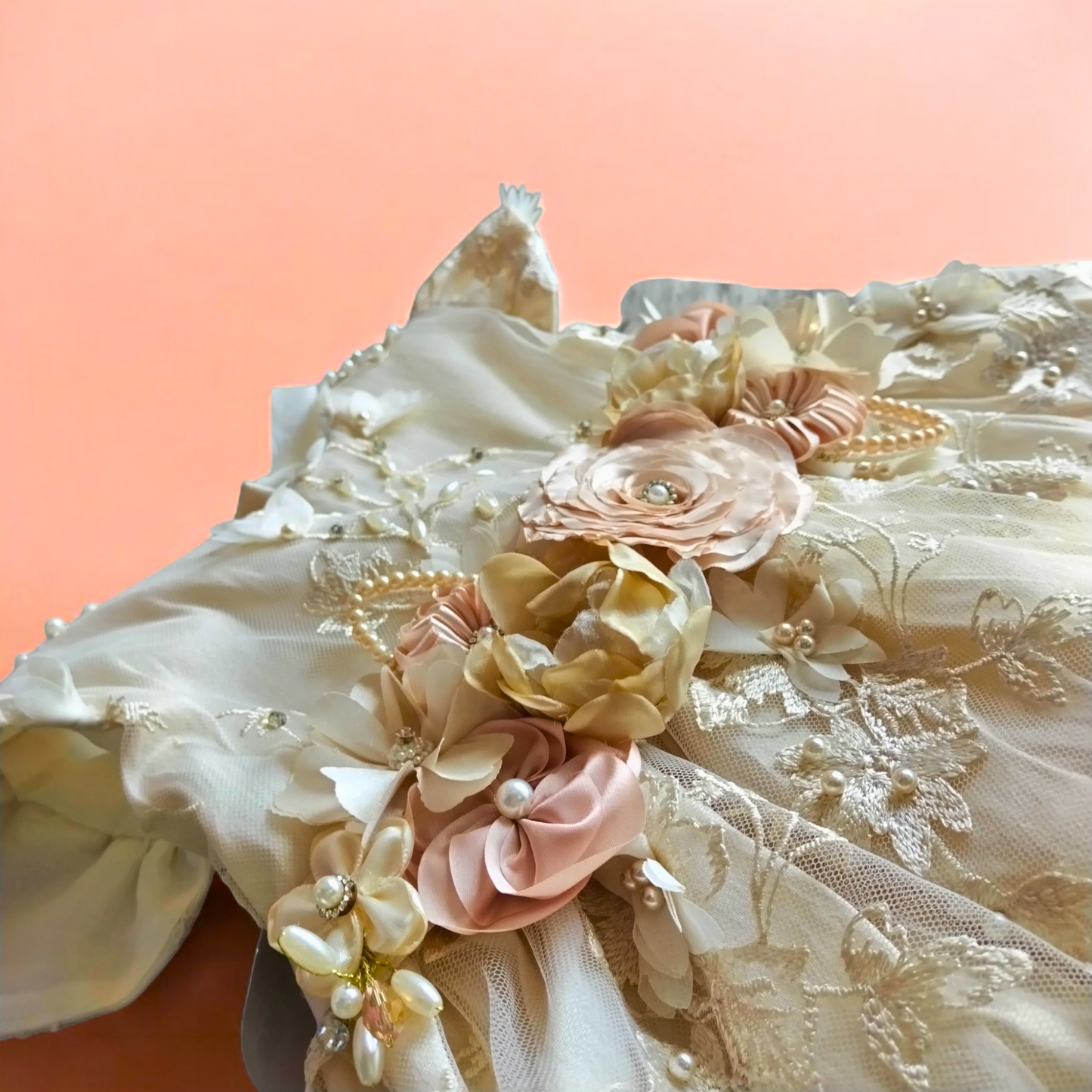 Ropón Desmontable Ivory Niña P-0054