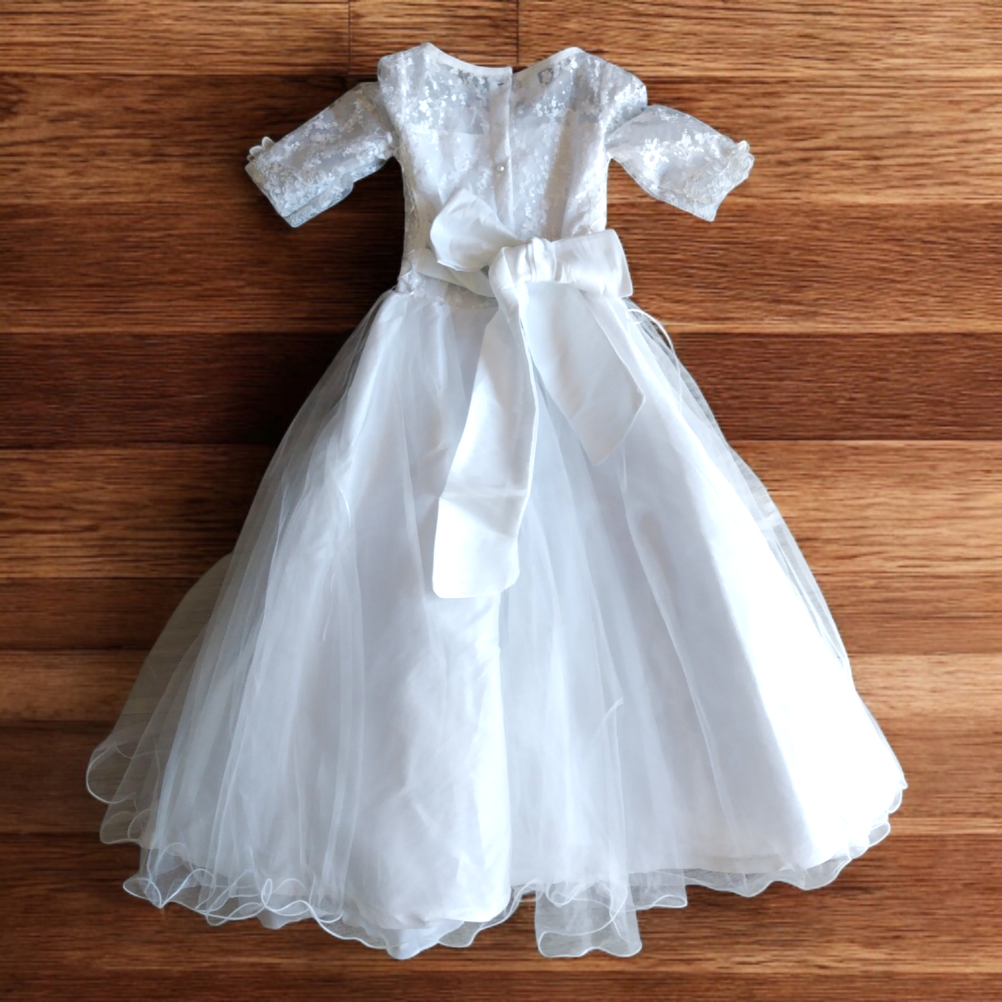 Comunión Vestido Niña Blanco T8