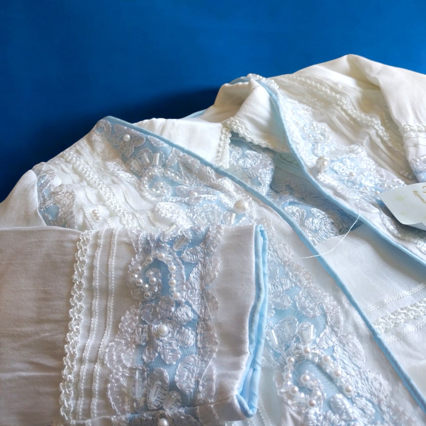 Paquete Príncipe Niño Blanco/Azul T2