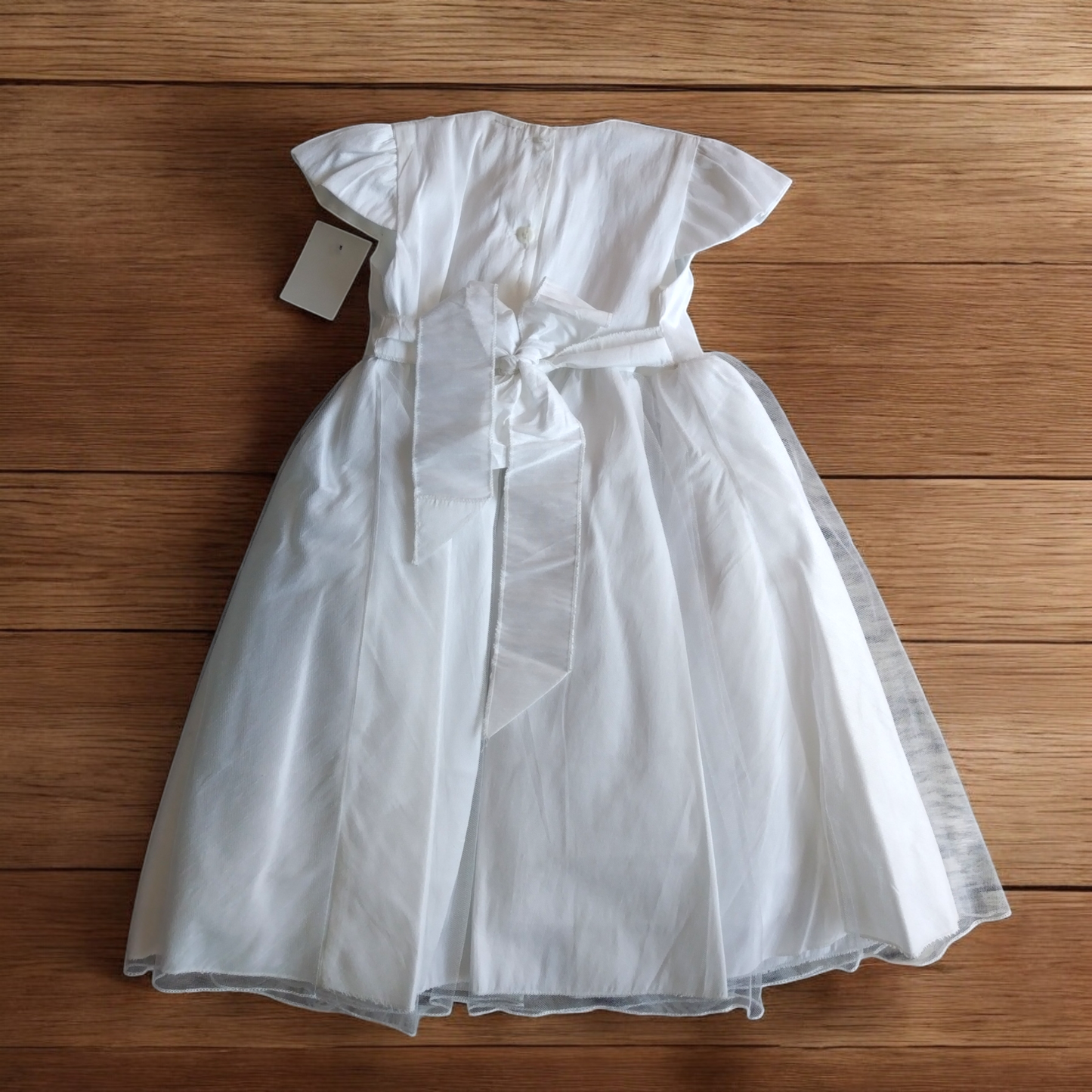 Ropón Niña Blanco T3 - 0007