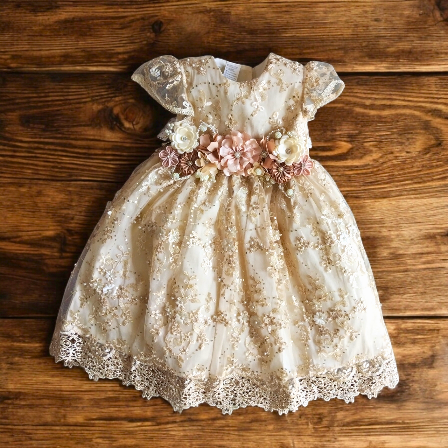Ropón Desmontable Ivory Niña P-0055