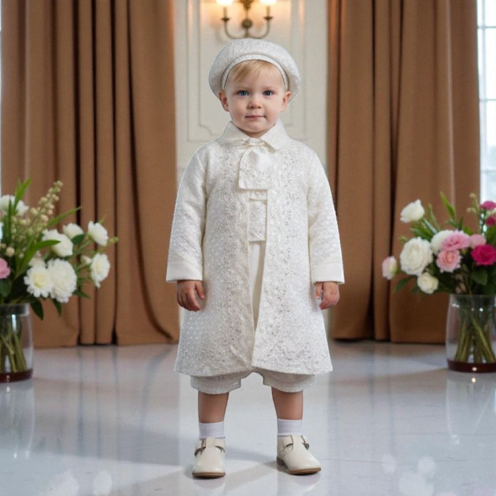 Ropón Niño Ivory T3 Príncipe