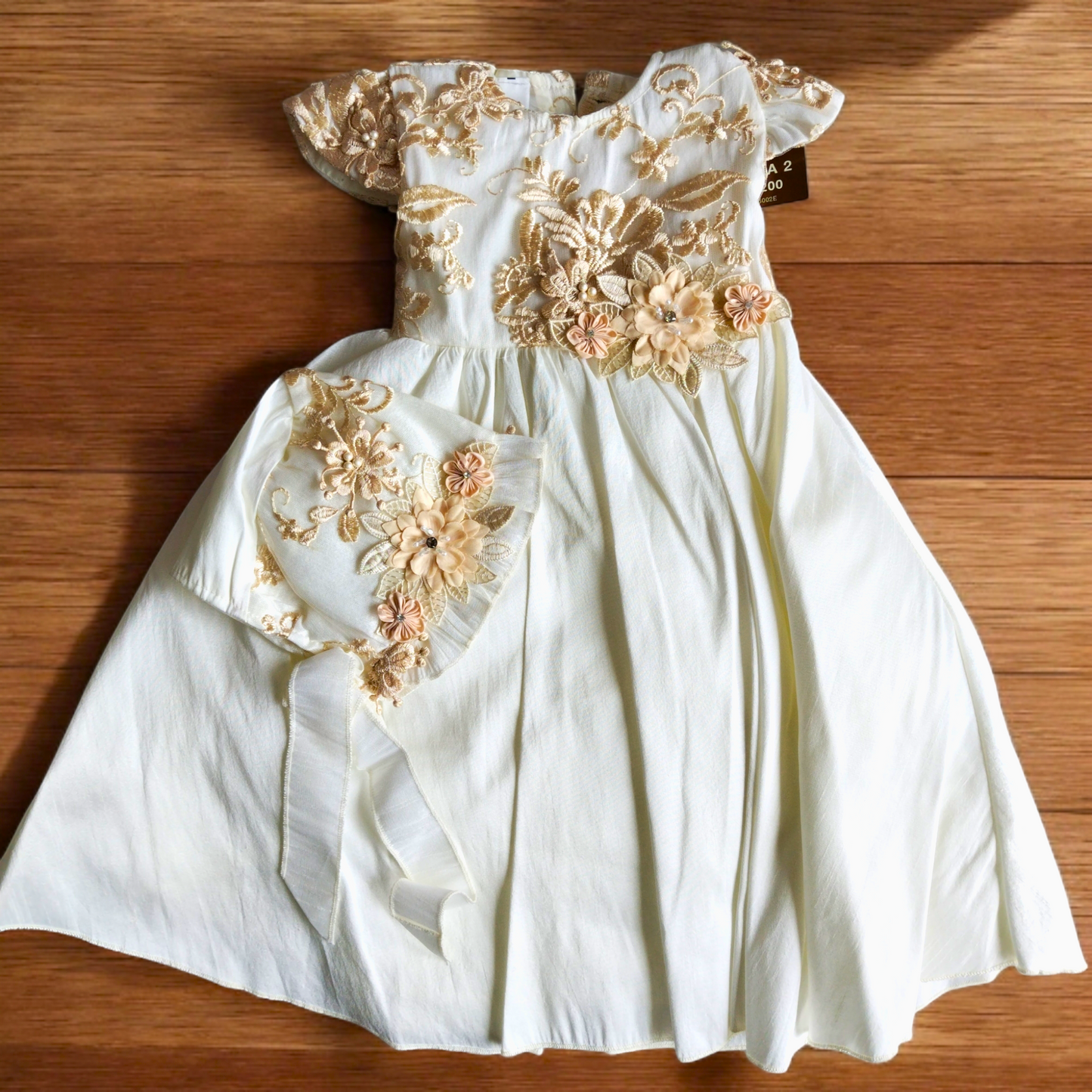Ropón Niña Ivory - T2 0002