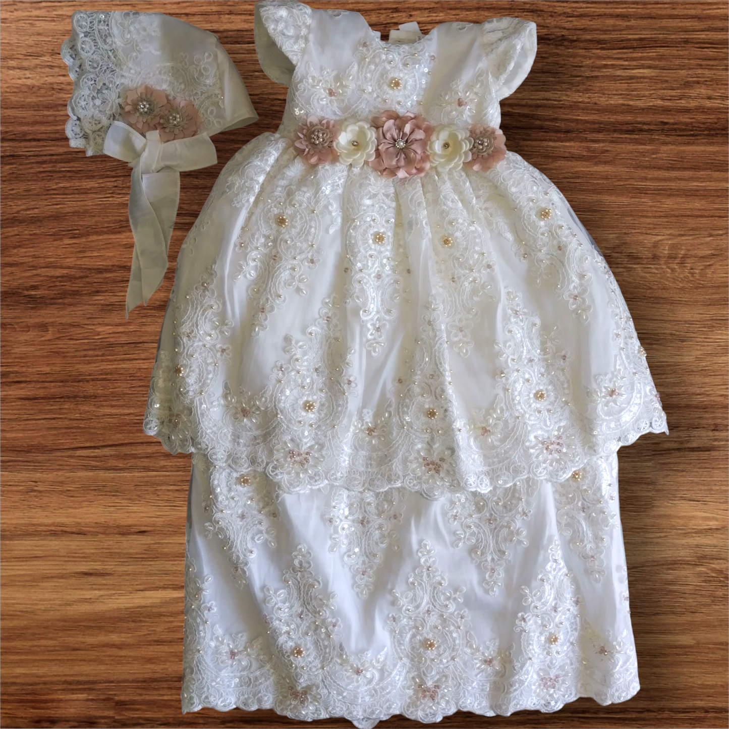 Ropón Desmontable Ivory Niña P-0052