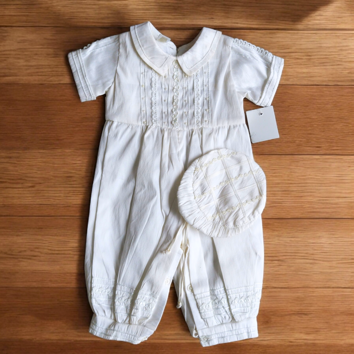 Ropón Niño Blanco T1