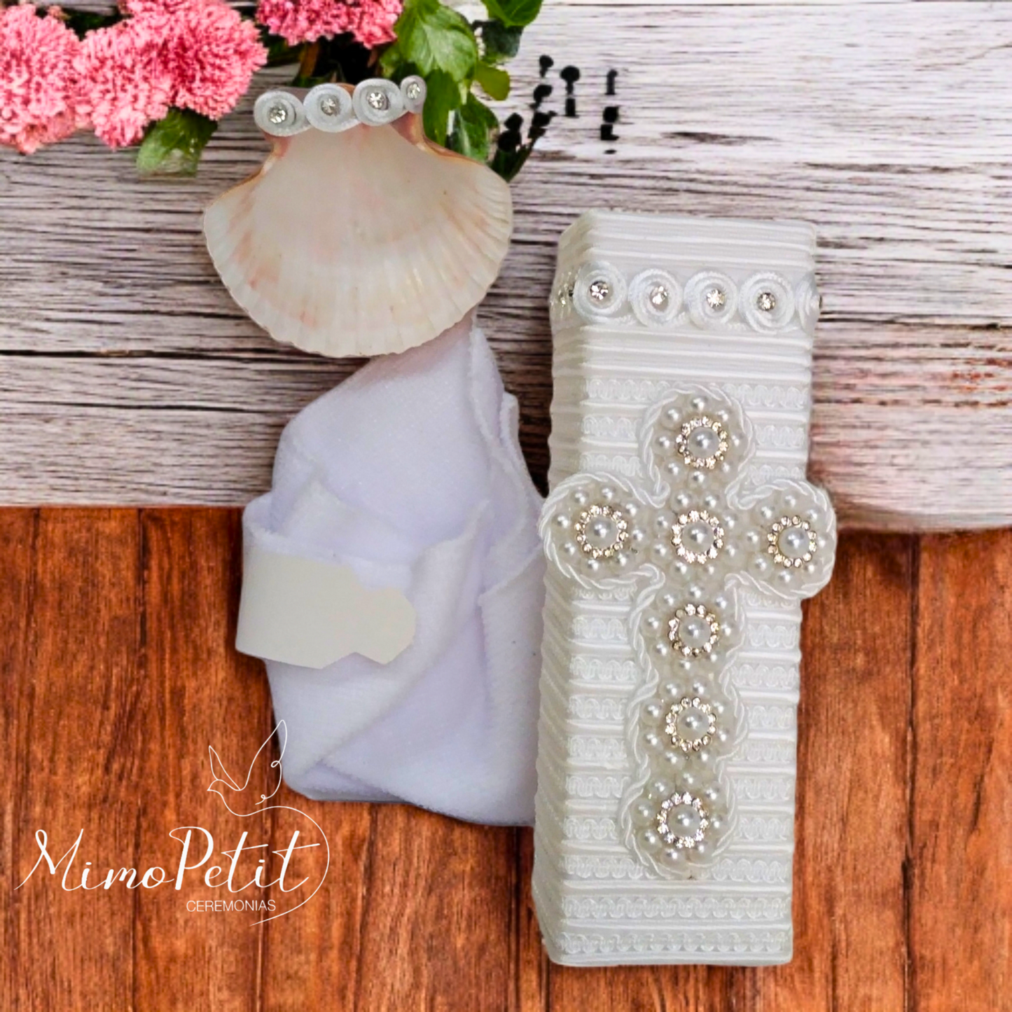 Kit Bautizo Niño Blanco Y-0001
