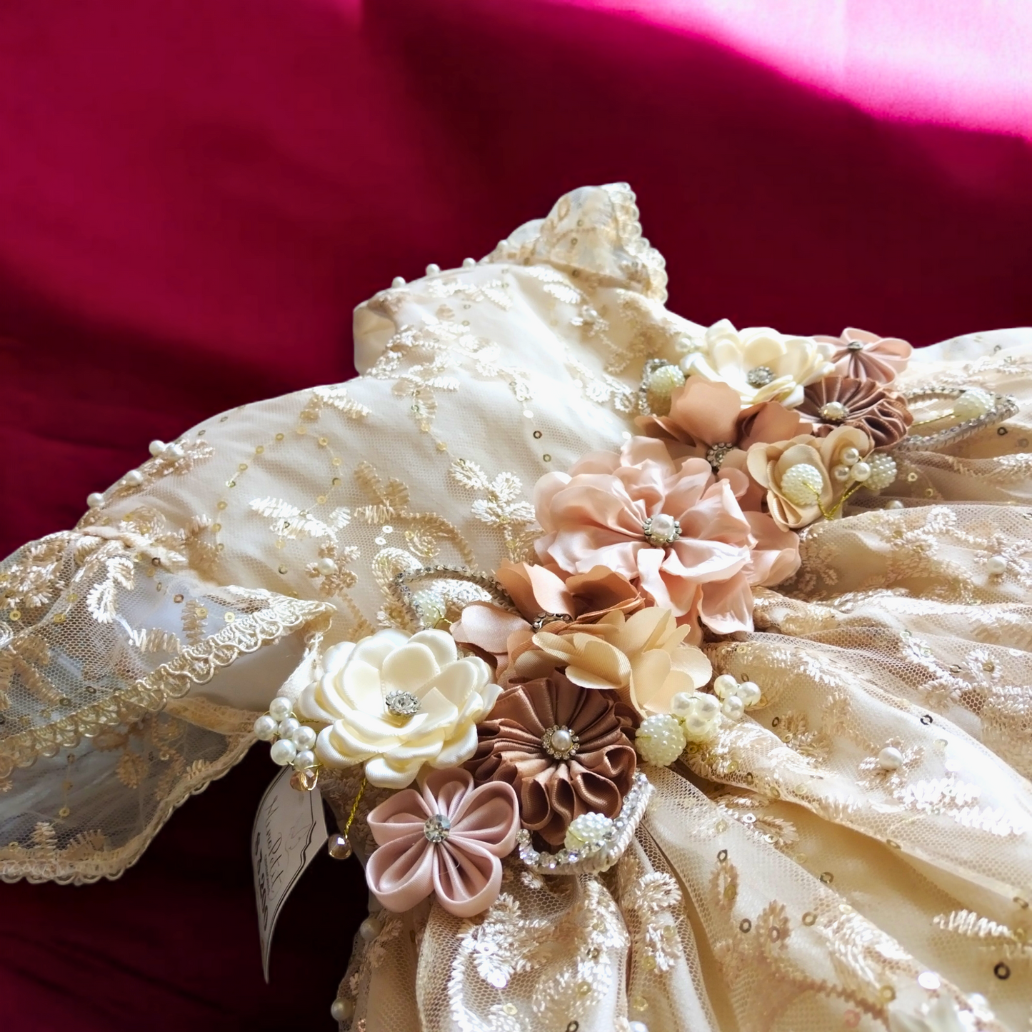 Ropón Desmontable Ivory Niña P-0055