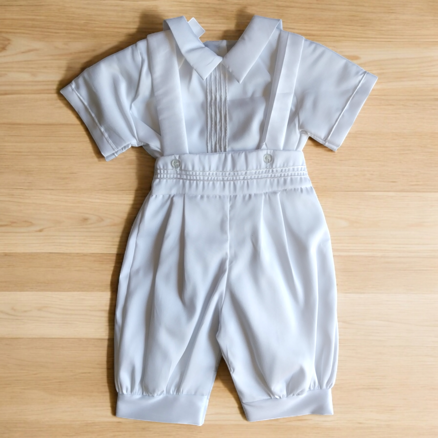 Ropón Niño Blanco T1 - T2