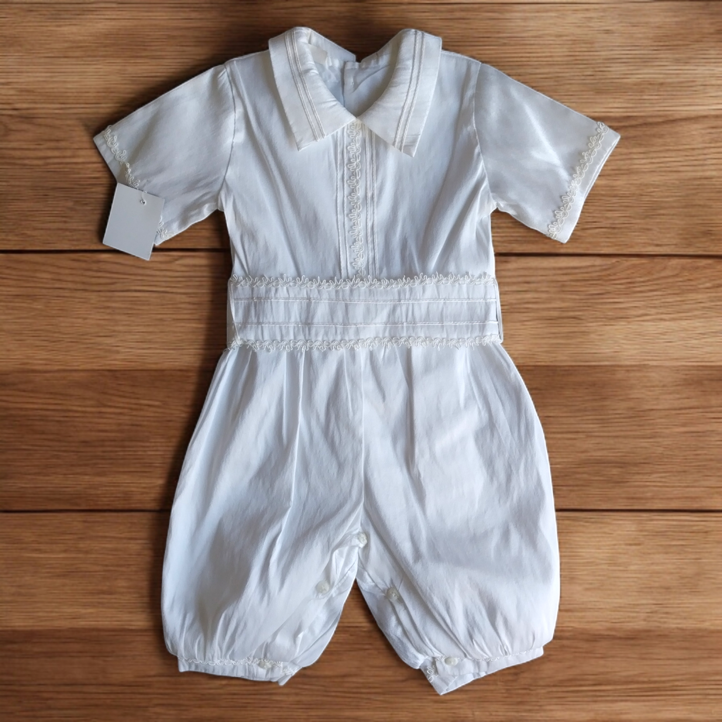 Ropón Niño Blanco T3