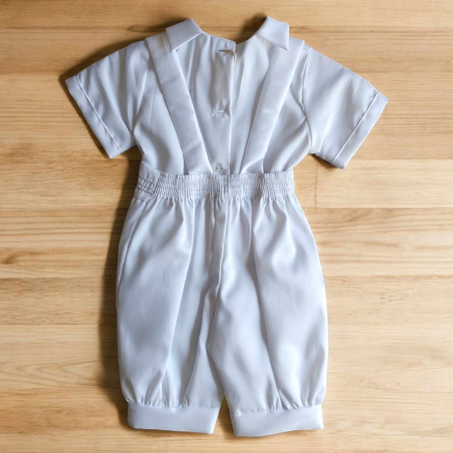 Ropón Niño Blanco T1 - T2