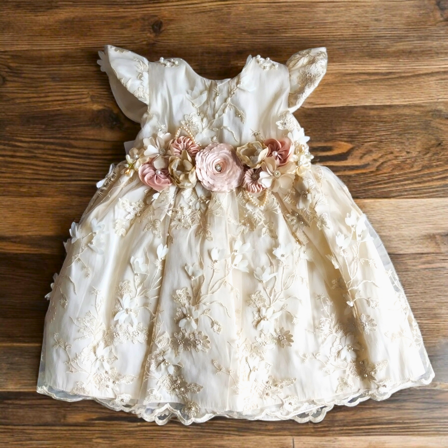 Ropón Desmontable Ivory Niña P-0054