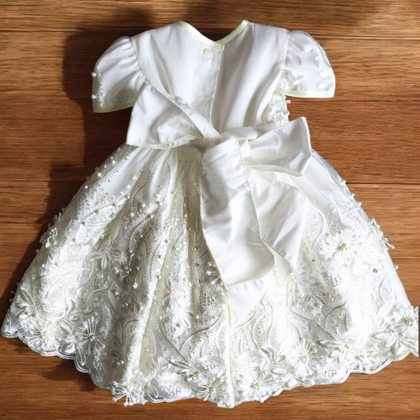 Ropón Niña Blanco - T2 0006