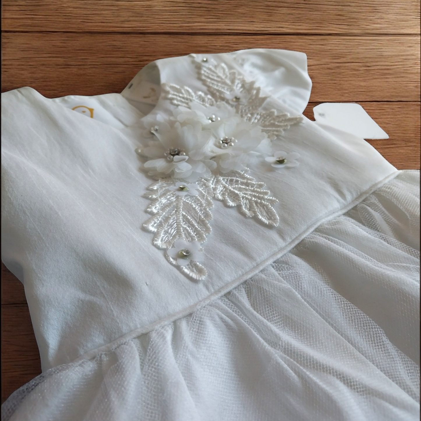 Batita de Bautizo “Blanca Herencia” - Pieza Única