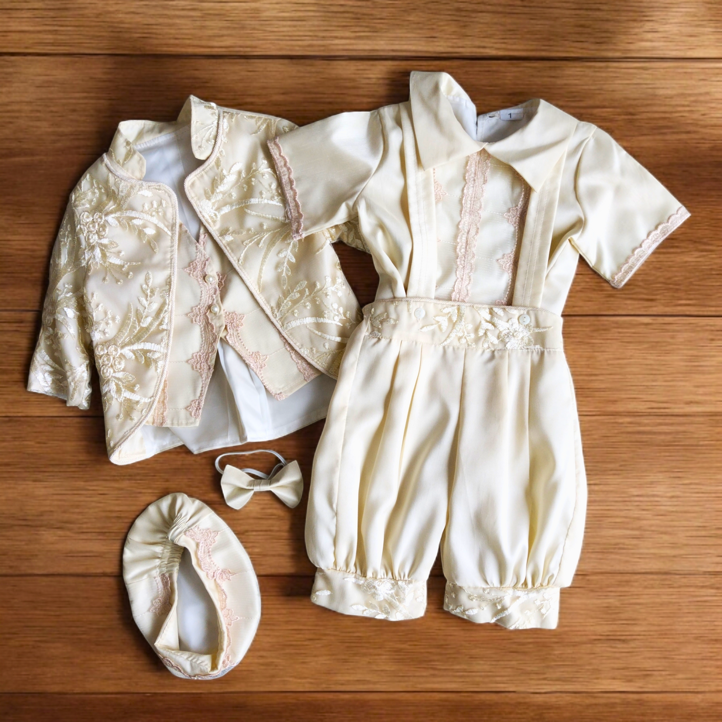 Ropón Niño Ivory T1 Príncipe