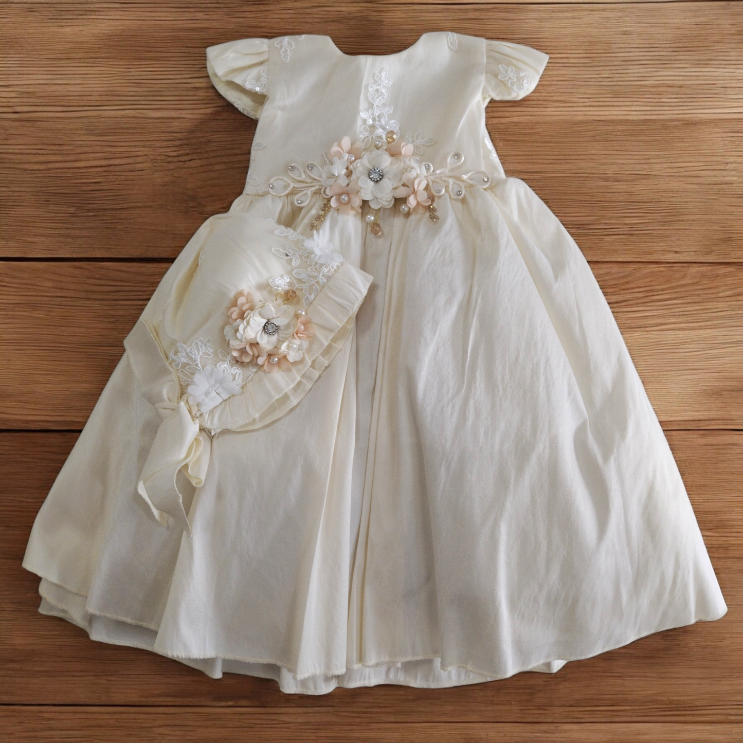 Ropón Niña Ivory - T1 0001