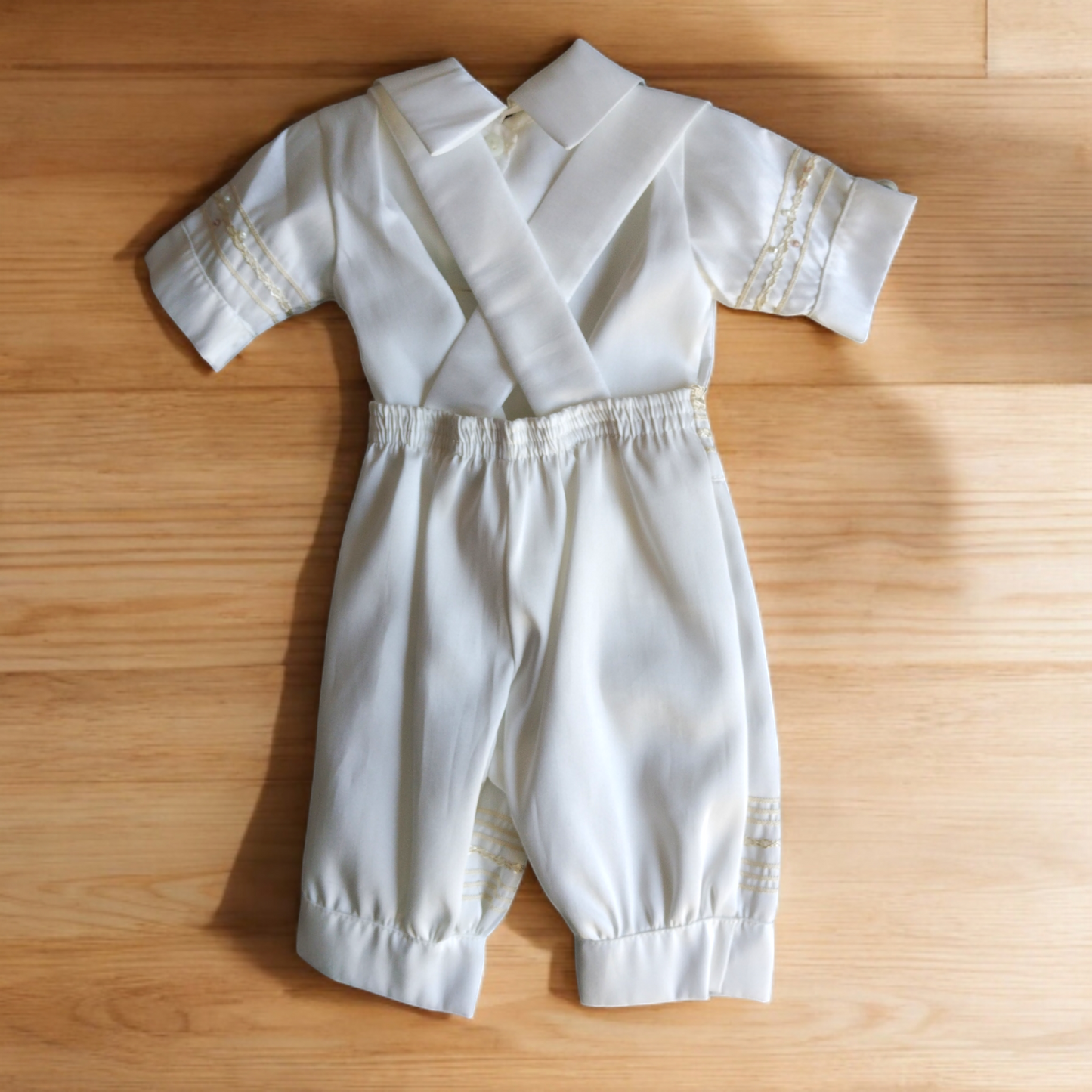 Ropón Niño Ivory Príncipe T6M