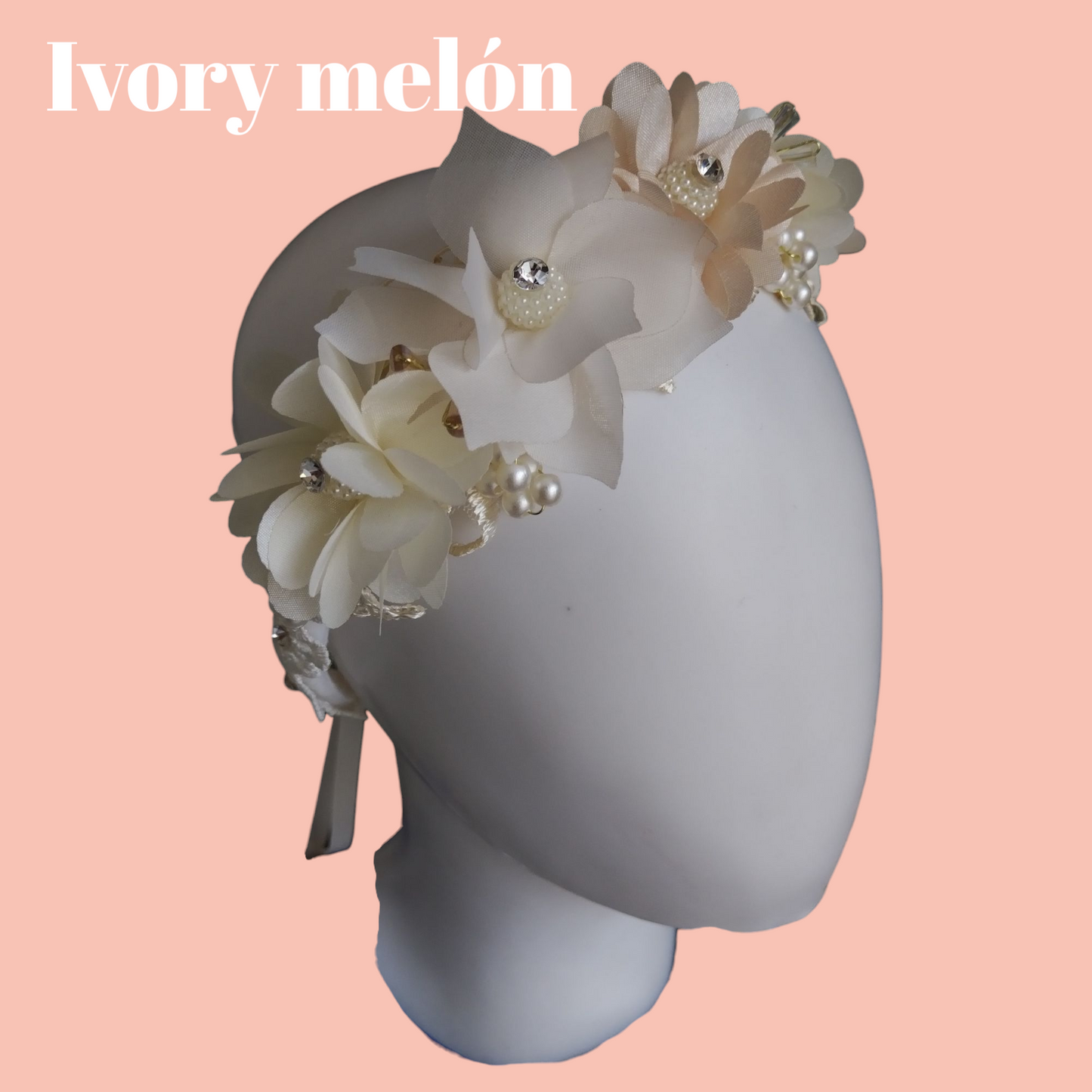 Diademas Niña Ivory F-0005