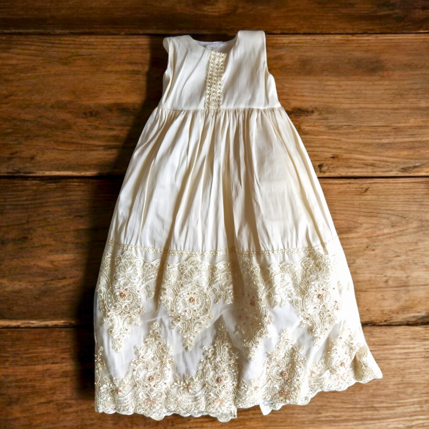 Ropón Desmontable Ivory Niña P-0052