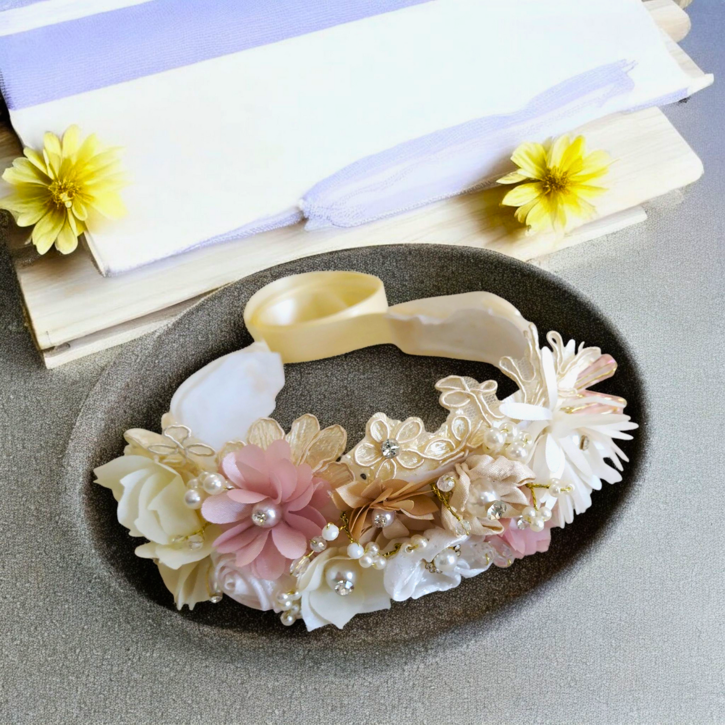 Diademas Niña Ivory - Blanco