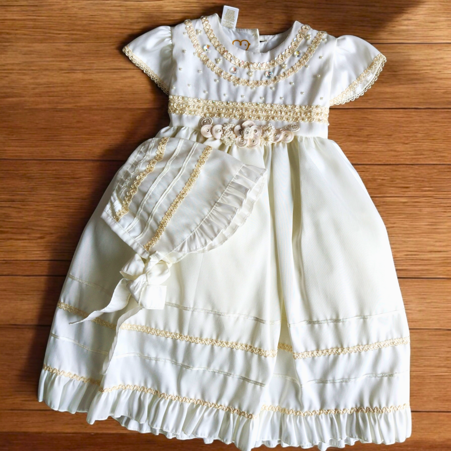 Ropón Niña Ivory - T2 0002