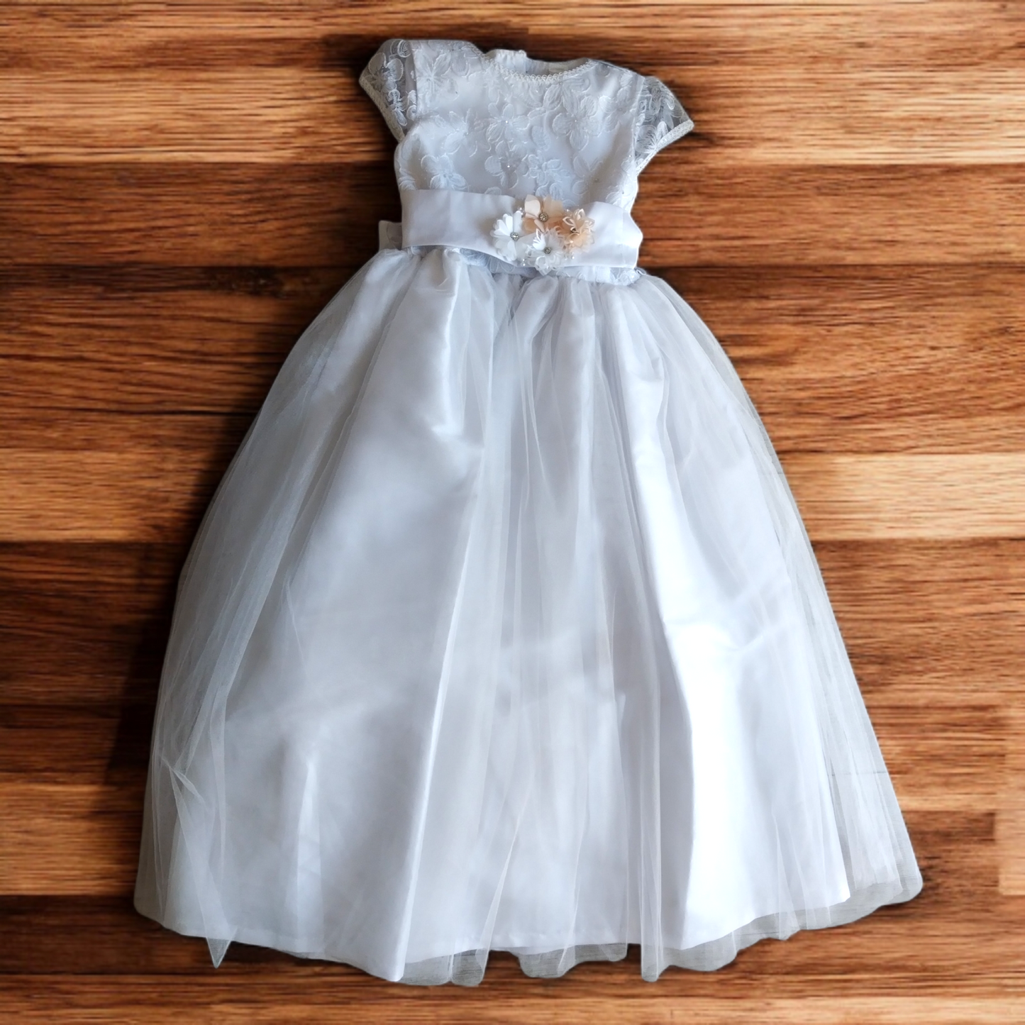 Comunión Vestido Niña Blanco T8 - T10