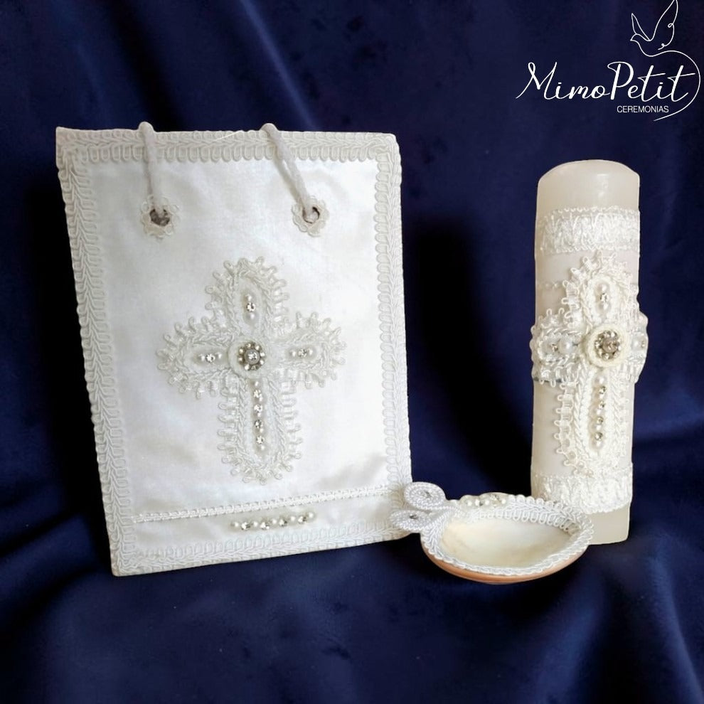 Kit de Bautizo | Niño | Morralito