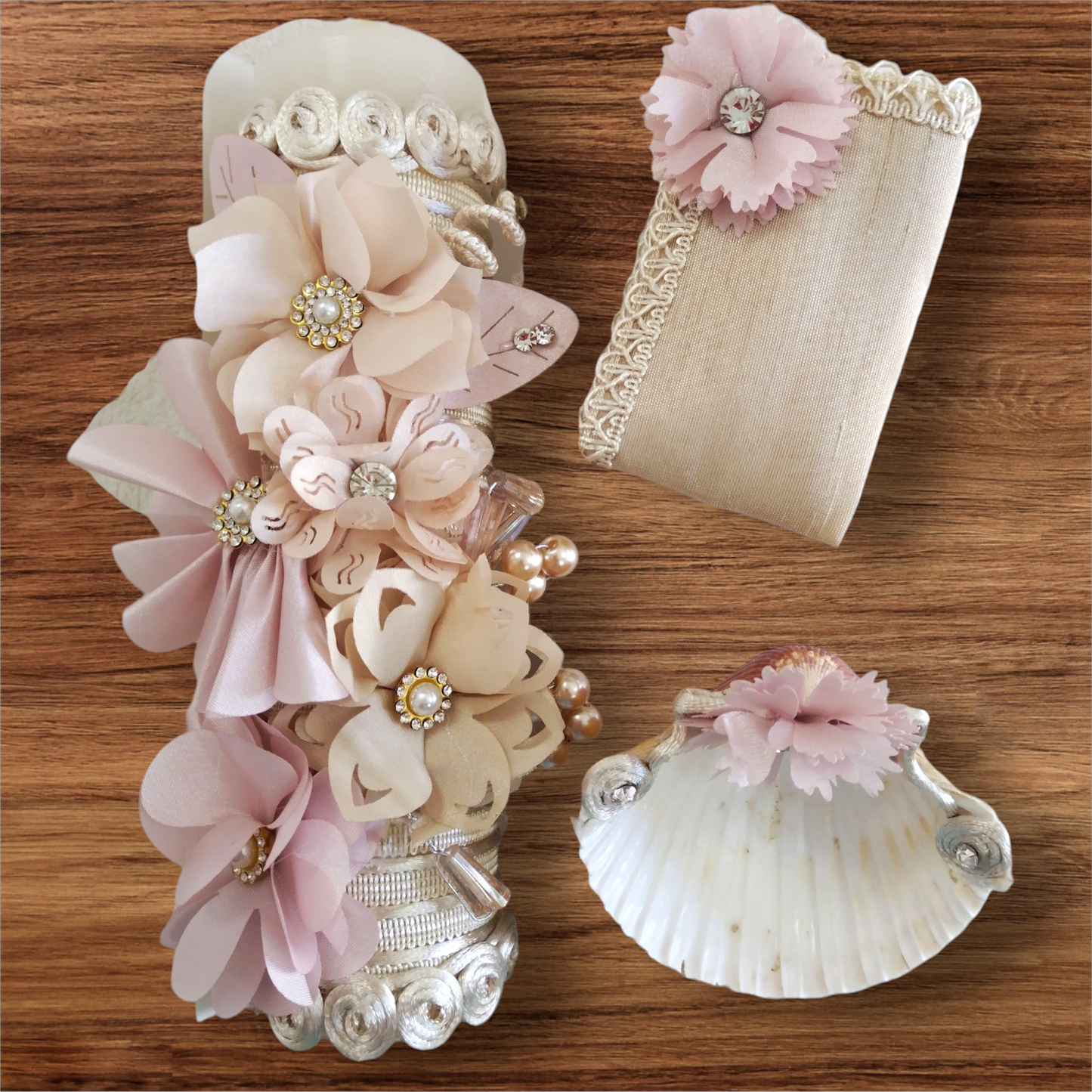 Kit Bautizo Niña Ivory Y-0003