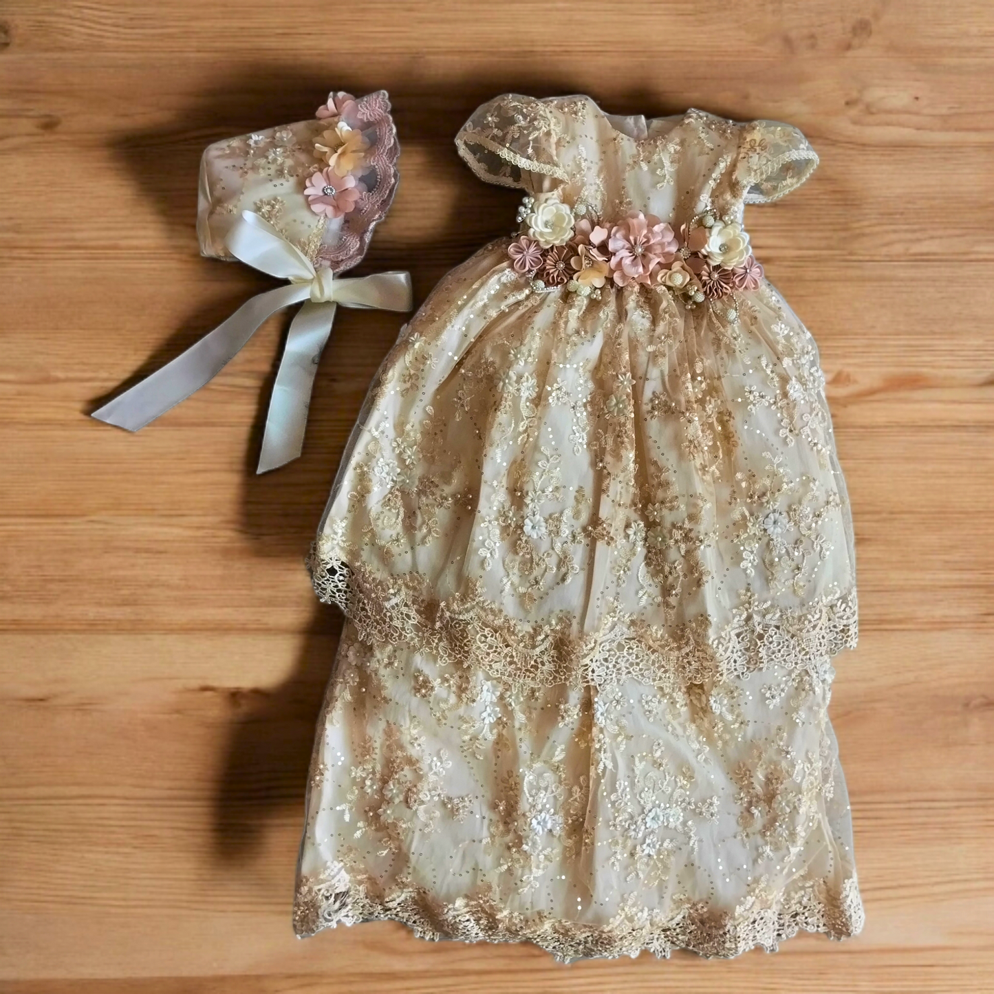 Ropón Desmontable Ivory Niña P-0055