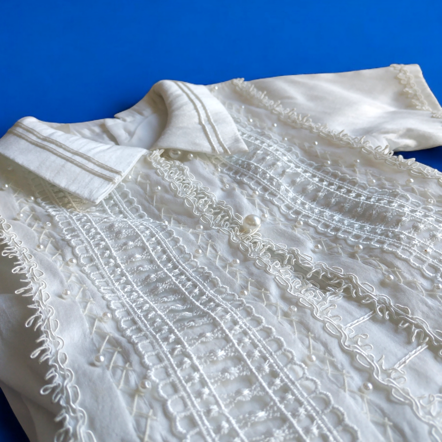 Ropón Niño Blanco T3