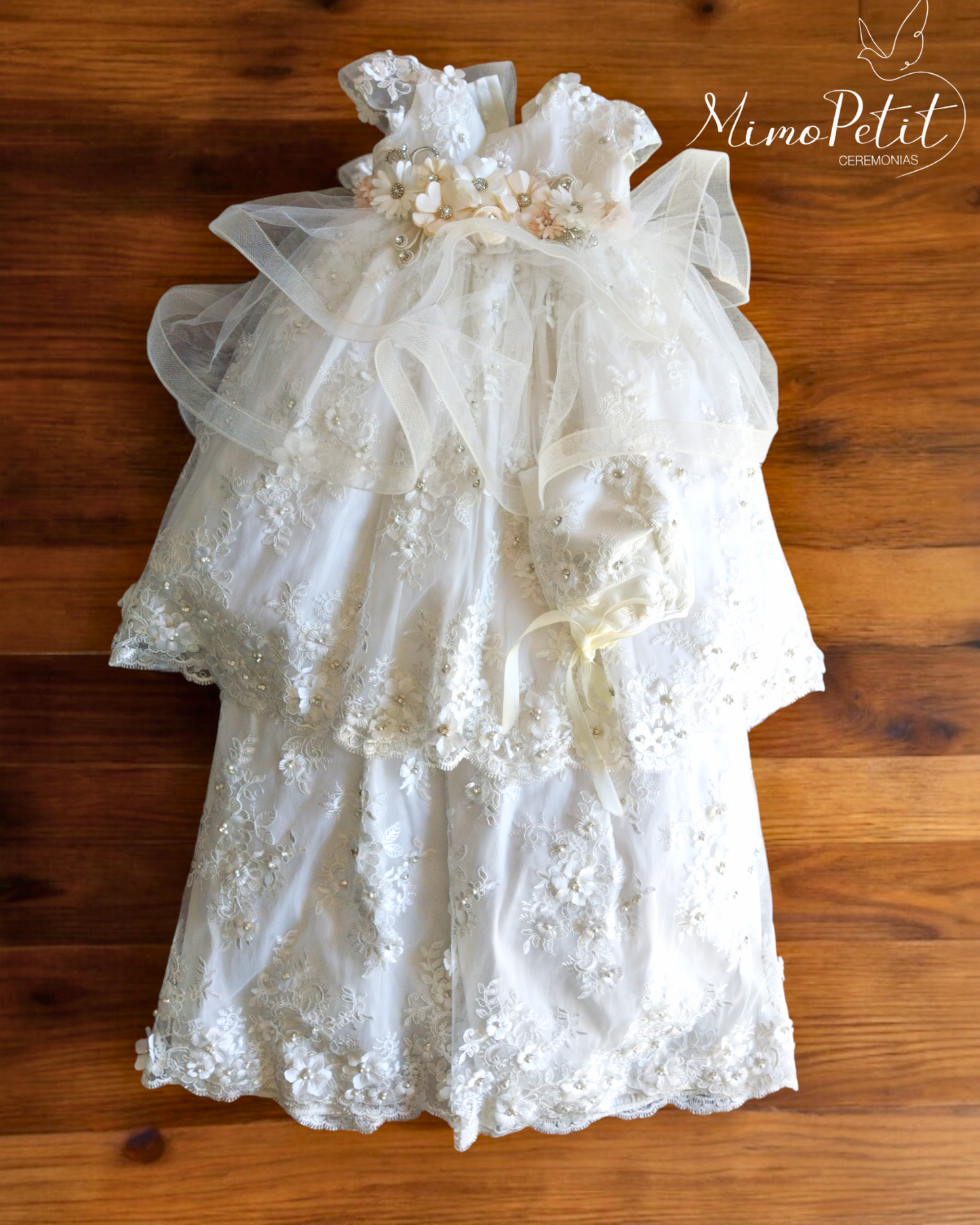 Ropón Desmontable Ivory Niña P-0060
