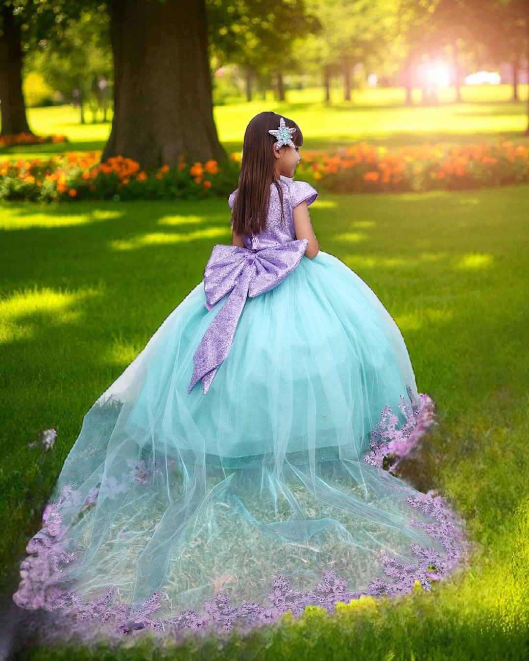 Vestido Fiesta Niña Ariel T4