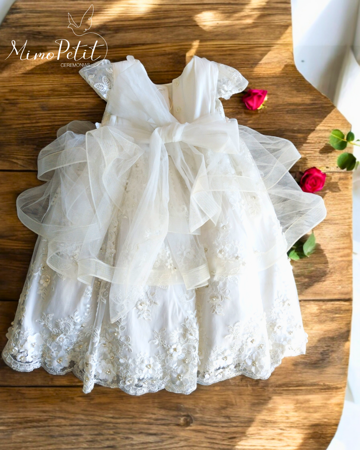 Ropón Desmontable Ivory Niña P-0060