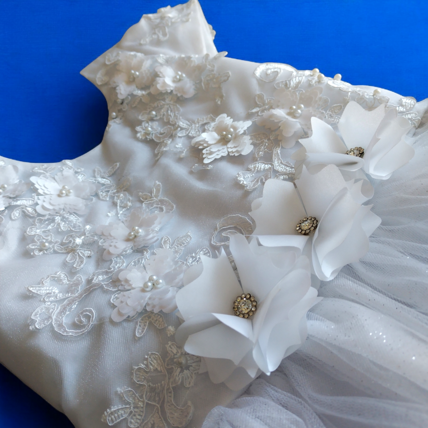 Vestido Comunión - Confirmación Niña Blanco