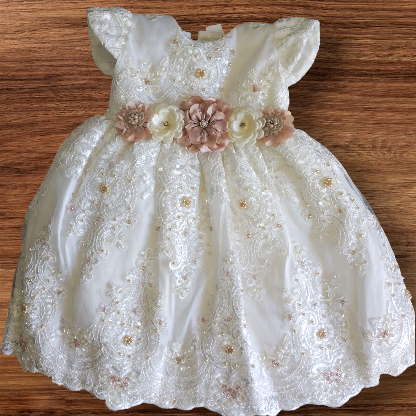 Ropón Desmontable Ivory Niña P-0052